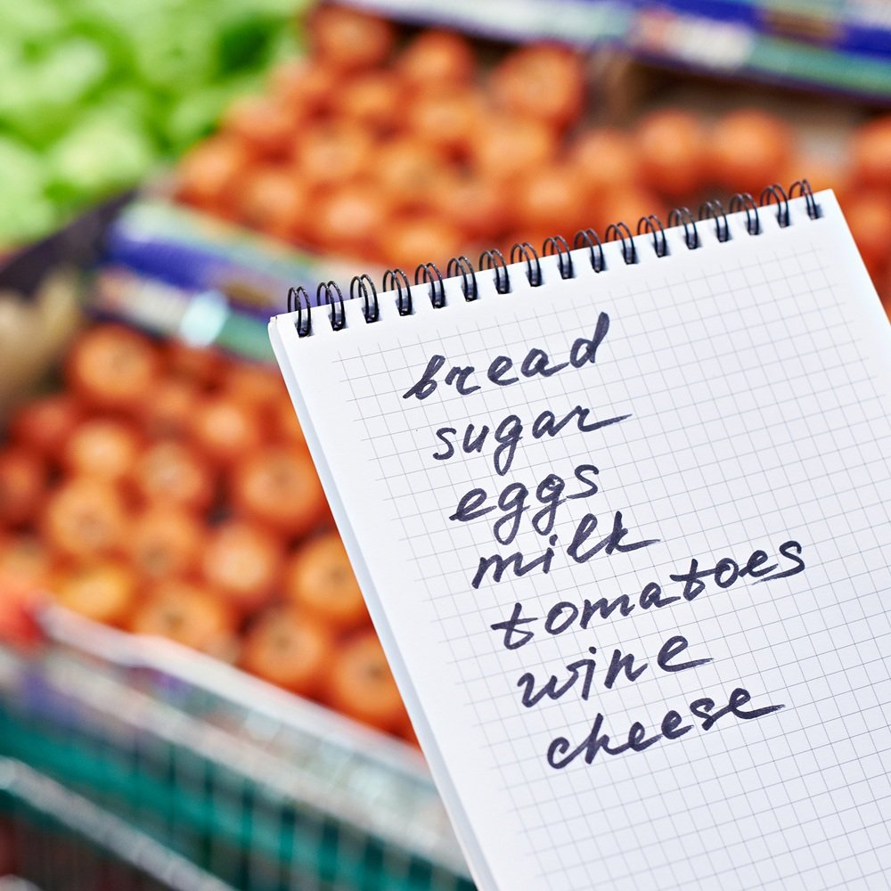 Make A Grocery Shopping List