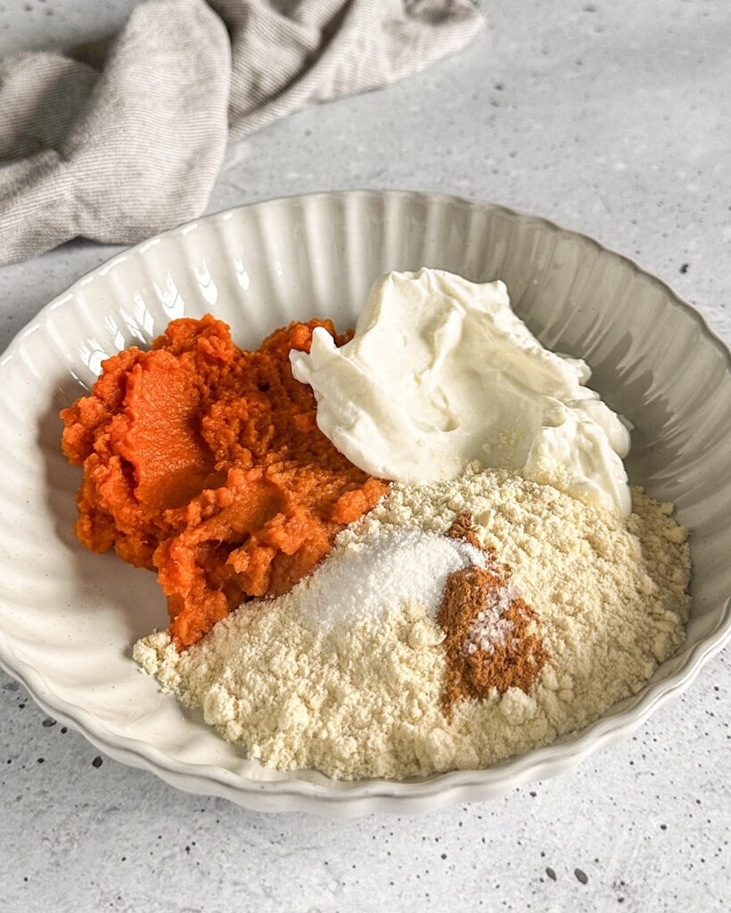 Pumpkin Dip Ingredients