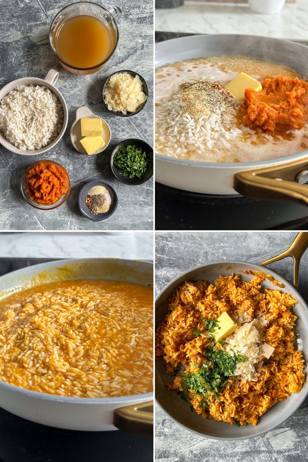 Pumpkin Rice Easy Side Dish For Fall