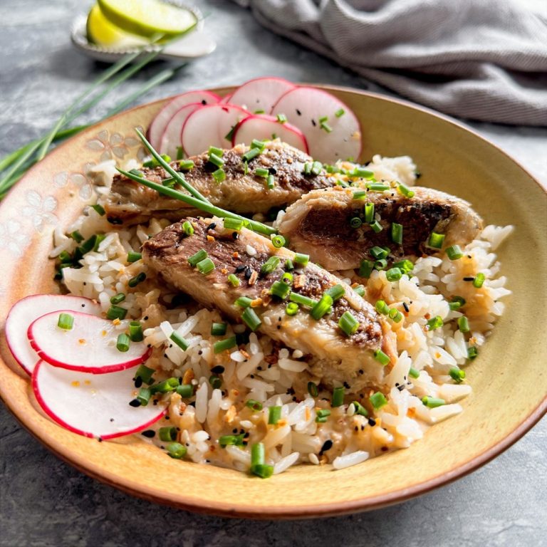 Sardine Rice Bowl