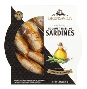 Wild Caught Gourmet Brisling Sardines