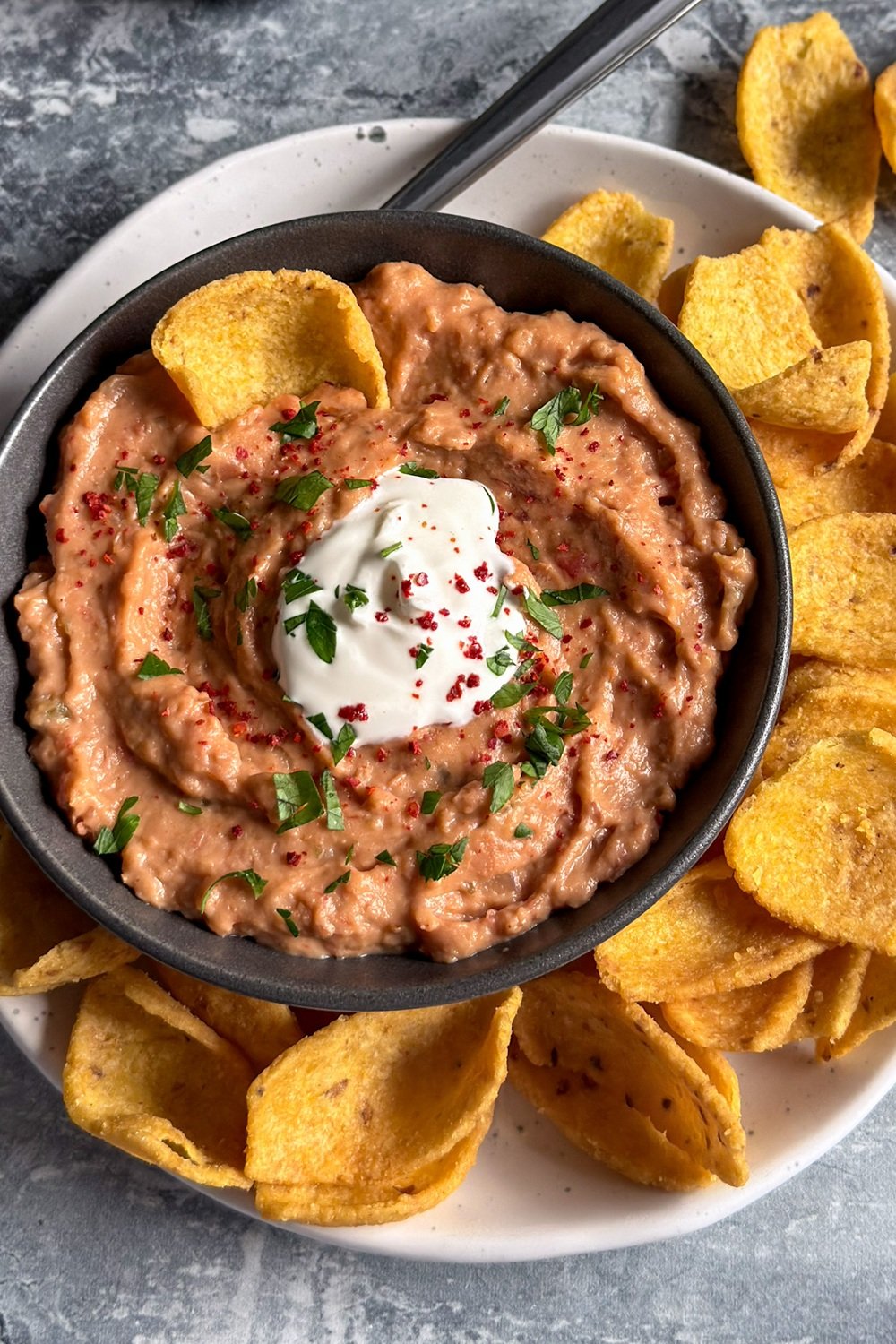 Cheesy Bean Dip Recipe Cheesy Bean Dip Recipe