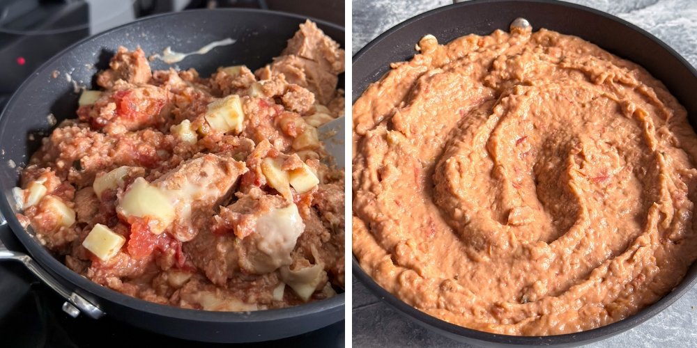 Ingredients In Pan Ingredients In Pan