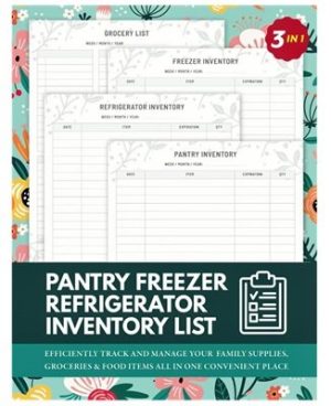 Pantry + Perishables Inventory List