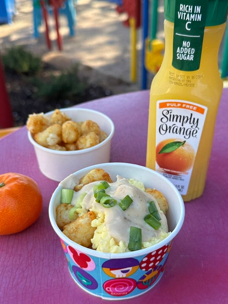 Kids' Breakfast Bowl at Woody's Lunch Box in Hollywood Studios
