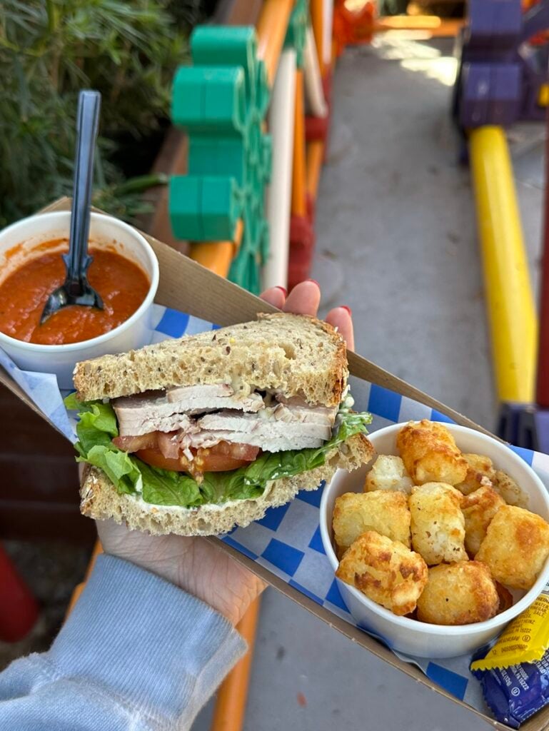 Kids' Turkey Sandwich at Woody's Lunch Box in Hollywood Studios
