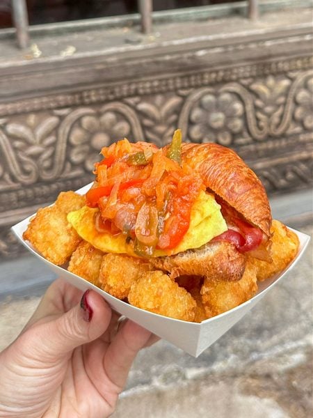 Croissant Sandwich Kusafiri Coffee Shop & Bakery Animal Kingdom
