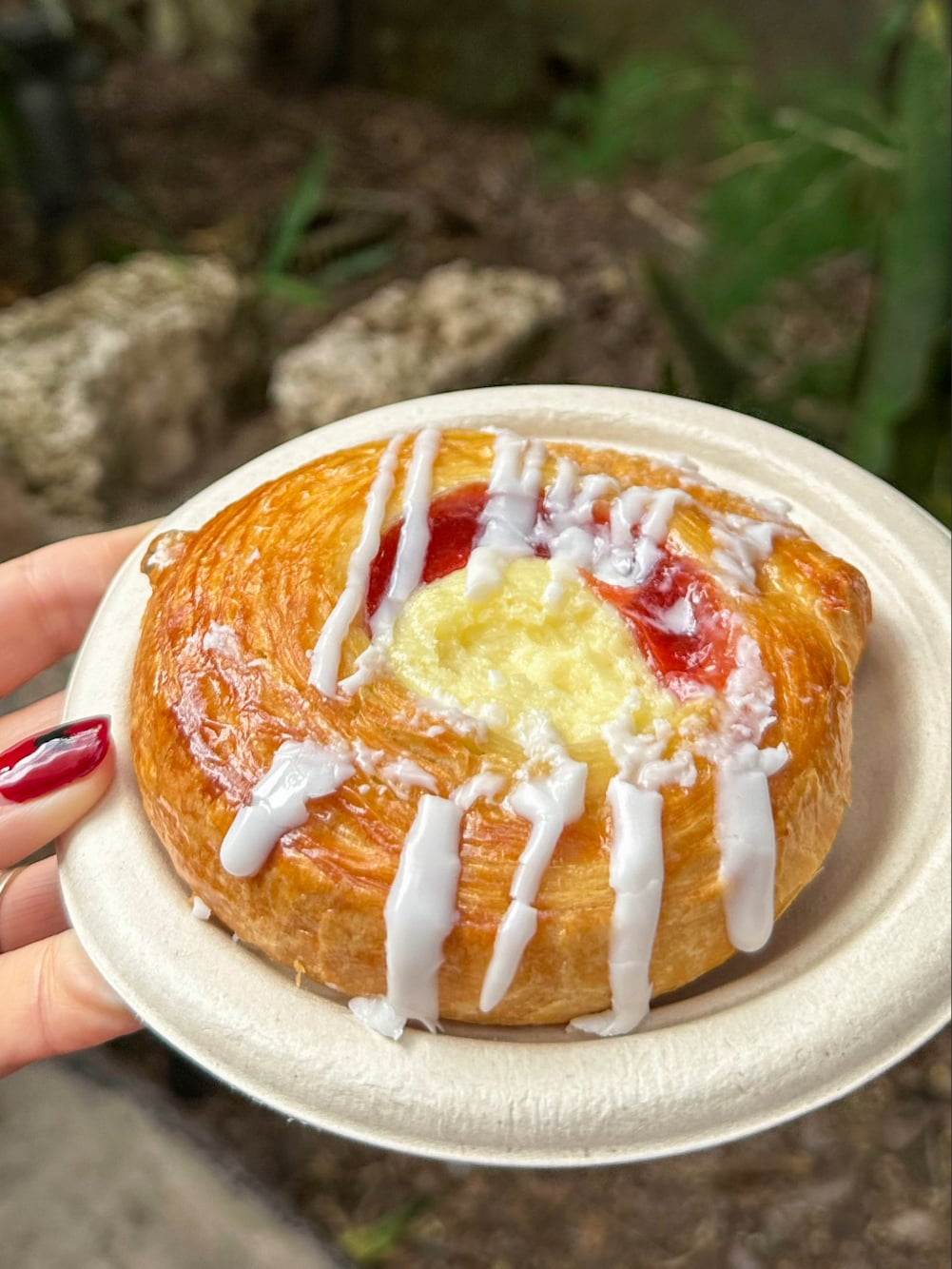 Guava Cheese Danish Kusafiri Coffee Shop & Bakery Animal Kingdom