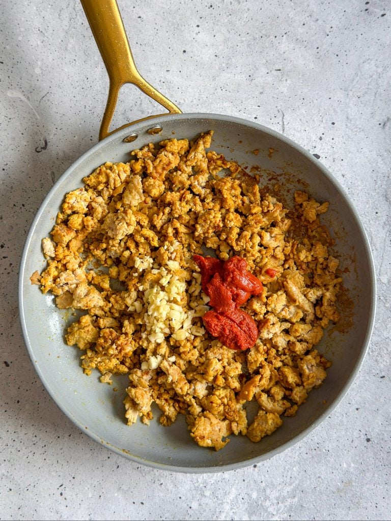 Pumpkin Curry Chicken Garlic and Curry Paste