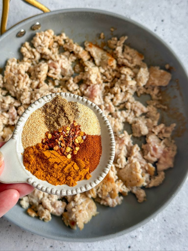 Pumpkin Curry Chicken and Spices