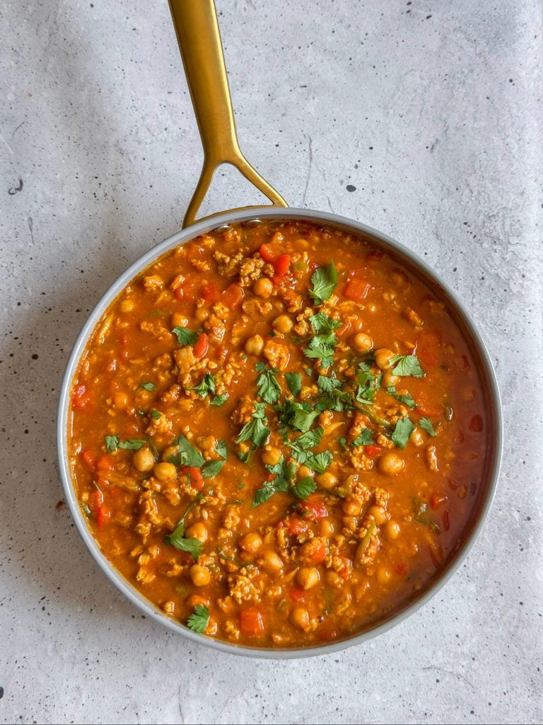 Pumpkin and Chicken Curry