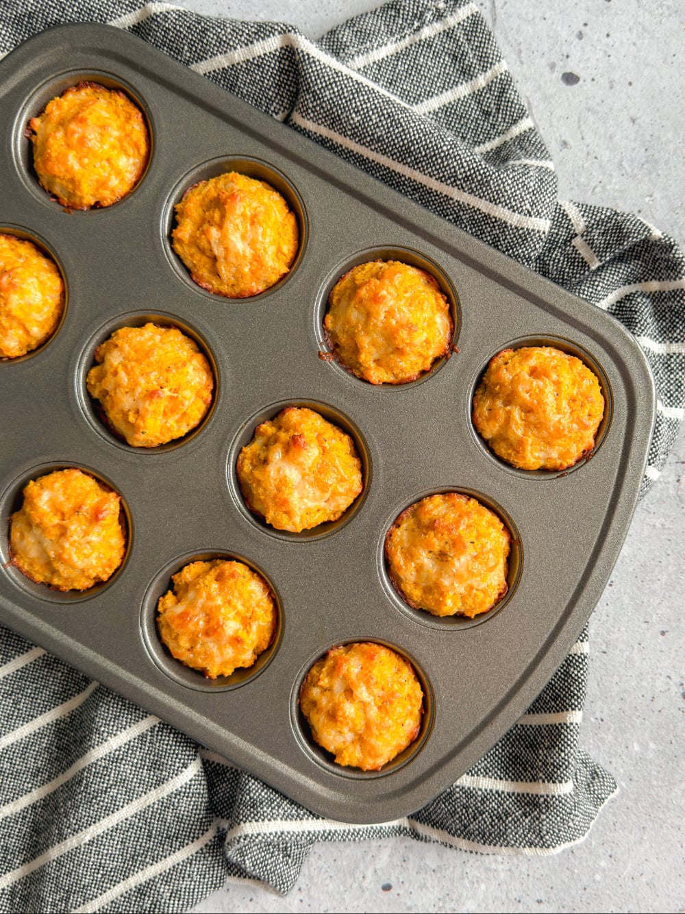Savory Cheese Pumpkin Muffins